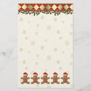 Papeterie de biscuits de père Noël de pain d'ép