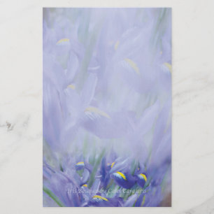 Papeterie de bouquet d'iris