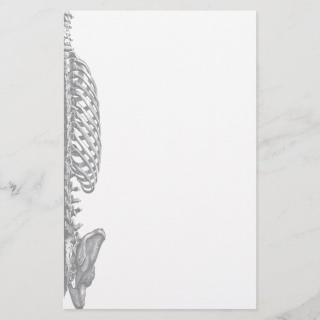 Papeterie de cage thoracique (Devant)