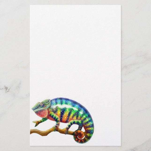 Papeterie de caméléon de panthère (Devant)