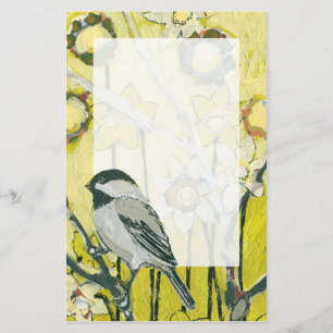 Papeterie de Chickadee de ressort