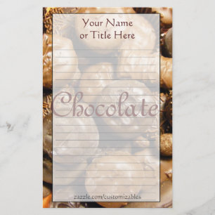 Papeterie de chocolat