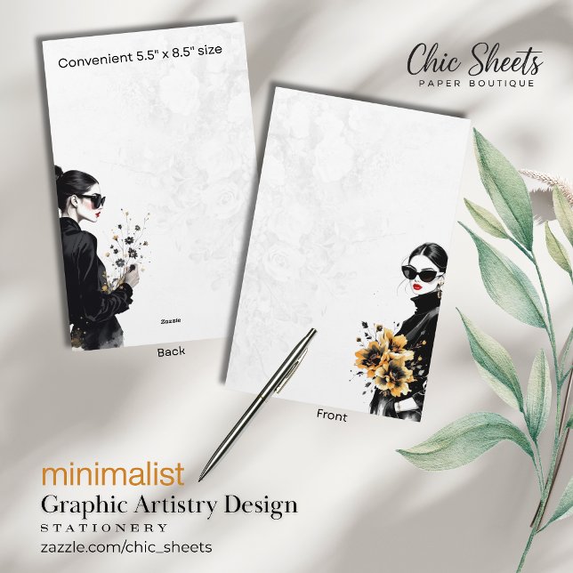 Papeterie de design graphique minimaliste (Créateur téléchargé)