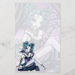 Papeterie de fée de thé de couture de "Makayla"