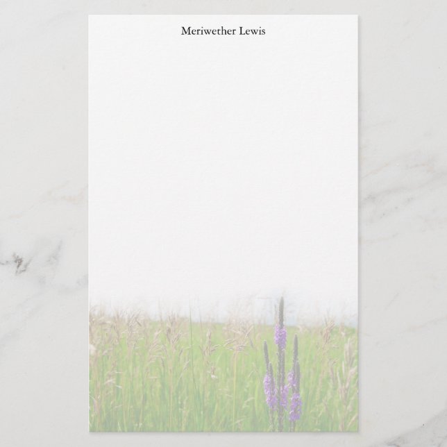 Papeterie de fleur de prairie (Devant)