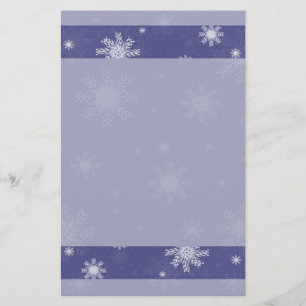 Papeterie de flocon de neige