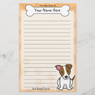 Papeterie de Kawaii Jack Russell Terrier