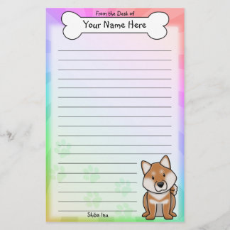 Papeterie de Kawaii Shiba Inu