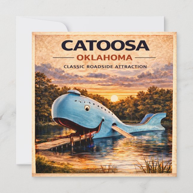 Papeterie de la Baleine Bleue de Catoosa Route 66 (Devant)