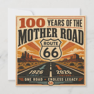 Papeterie de la route 66 Centenaire Mother Road