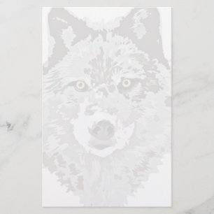 Papeterie de loup gris