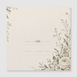 Papeterie de mariage au charme botanique naturel