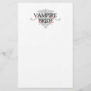Papeterie de mariée Vampire