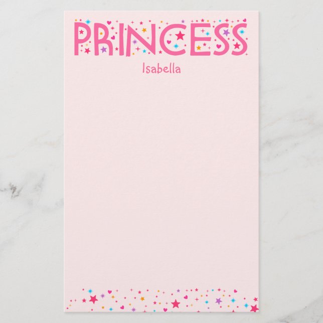 Papeterie de princesse Girl (Devant)