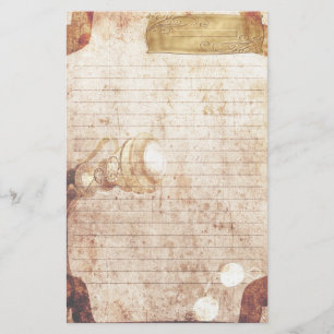 Papeterie de Steampunk - plaque d'identification