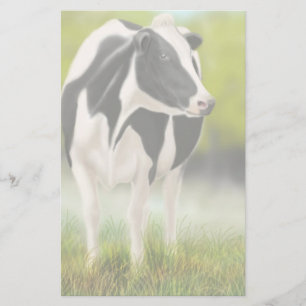 Papeterie de vache du Holstein