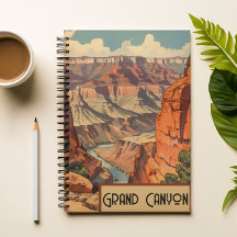 Papeterie de voyage rétro Grand Canyon
