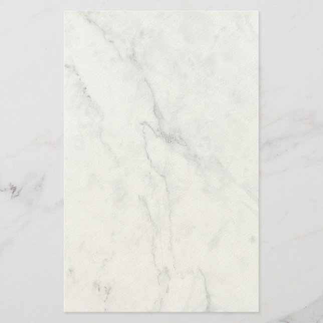 Papeterie Décor de maison élégant en marbre blanc (Devant)