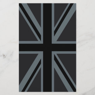 Papeterie Décor noir Union Jack British