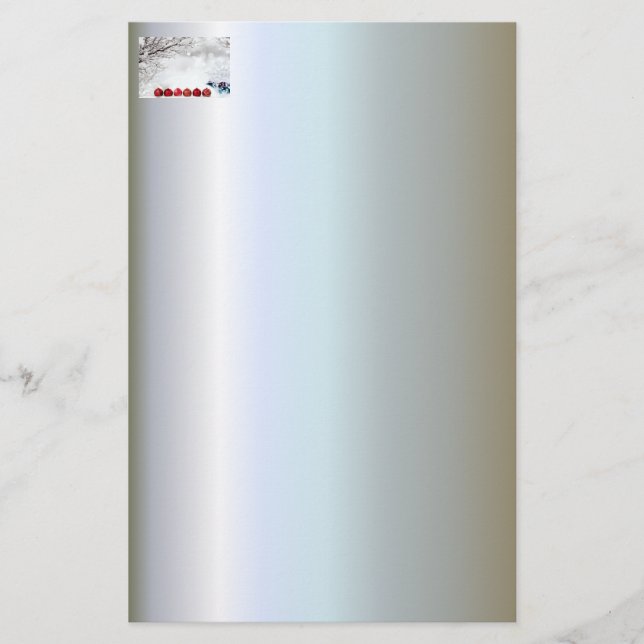 Papeterie Décoration ornementale de Christmas (Devant)