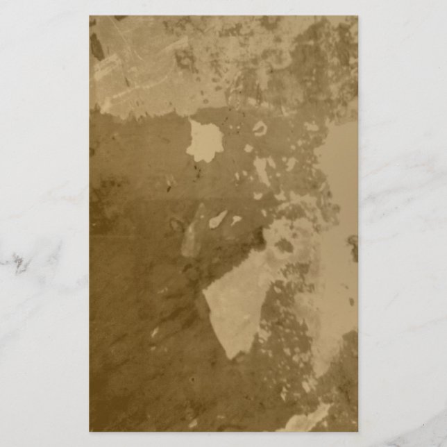 Papeterie d'écriture de regard affligée vieux par (Devant)