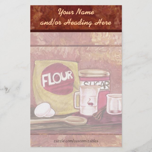 Papeterie démodée de chef (Devant)