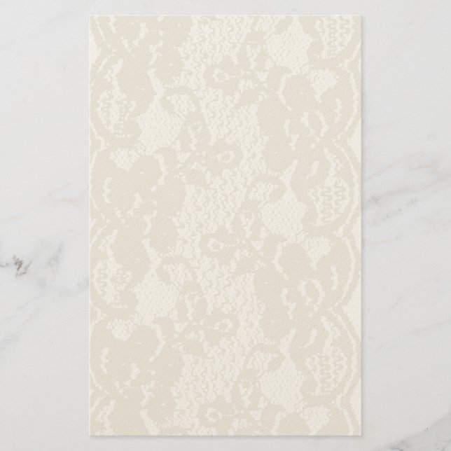 Papeterie Dentelle beige (Devant)