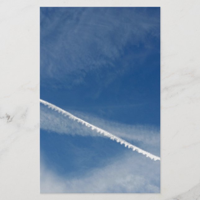 Papeterie dentelle blanche dans le ciel (Devant)