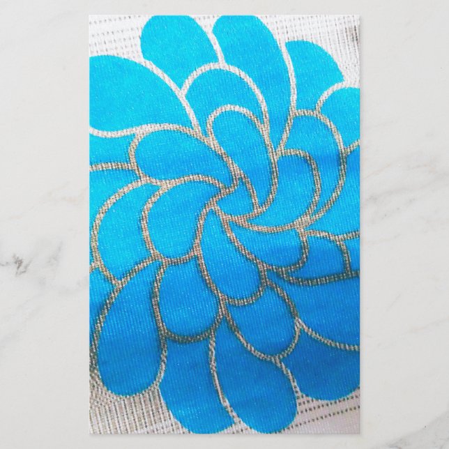 Papeterie Design Lune Bleue (Devant)