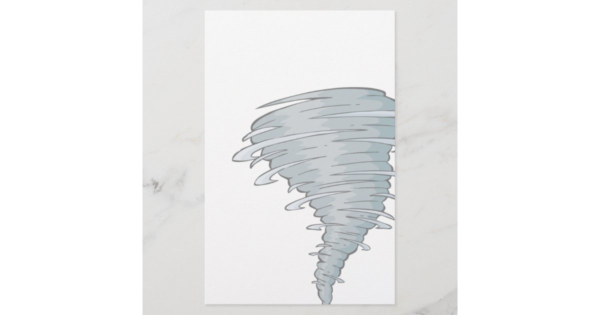 Papeterie Dessin De Tornade Zazzle Fr