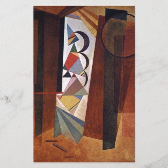 Papeterie Développement de Kandinsky dans la peinture abstra (Devant)