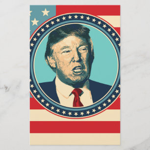 Papeterie donald trump pour le président