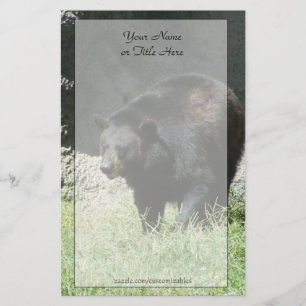 Papeterie d'ours noir