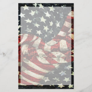 Papeterie Drapeau américain-Camouflage par Shirley Taylor