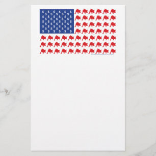 Papeterie Drapeau américain de Wall Street