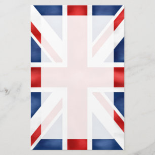 Papeterie Drapeau britannique stationnaire