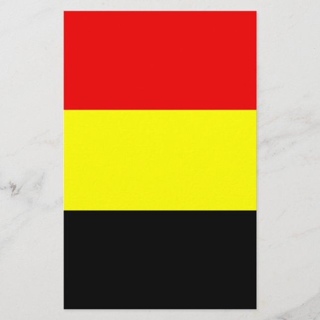 Papeterie Drapeau de Belgique (Devant)