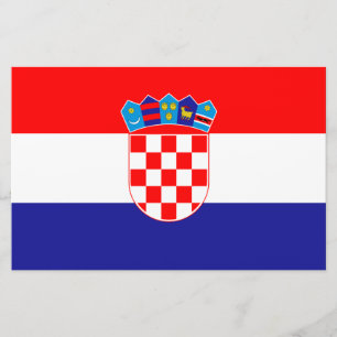 Papeterie Drapeau de Croatie