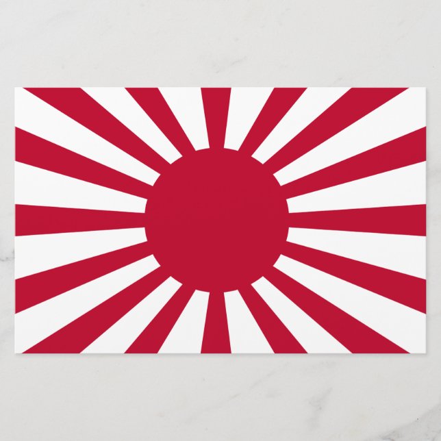 Papeterie Drapeau de guerre impérial du Japon (Devant)