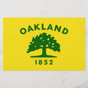 Papeterie Drapeau de la ville d'Oakland (Californie)