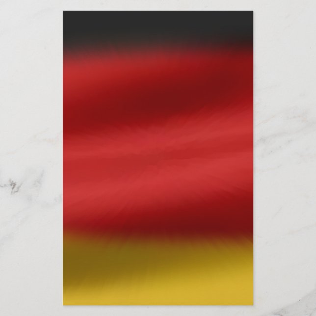 Papeterie Drapeau de l'Allemagne (Devant)