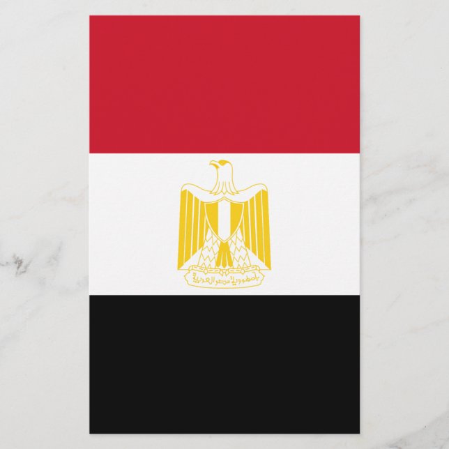 Papeterie Drapeau de l'Égypte (Devant)