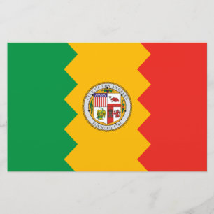Papeterie Drapeau de Los Angeles (Californie, USA)
