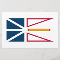 Drapeau de Terre-Neuve-et-Labrador (Canada)