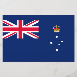 Papeterie Drapeau d'État de Victoria (Australie)