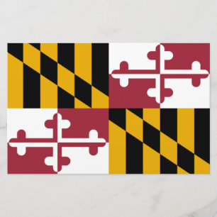 Papeterie Drapeau d'État du Maryland