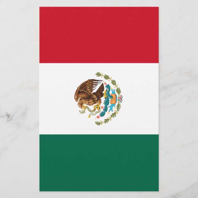 Papeterie Drapeau du Mexique (Devant)