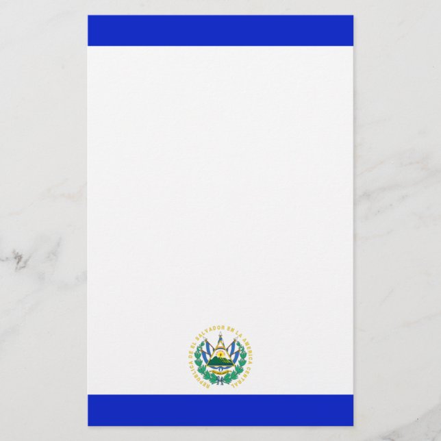 Papeterie Drapeau El Salvador (Devant)