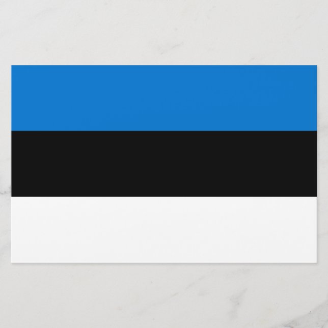 Papeterie Drapeau estonien (Devant)