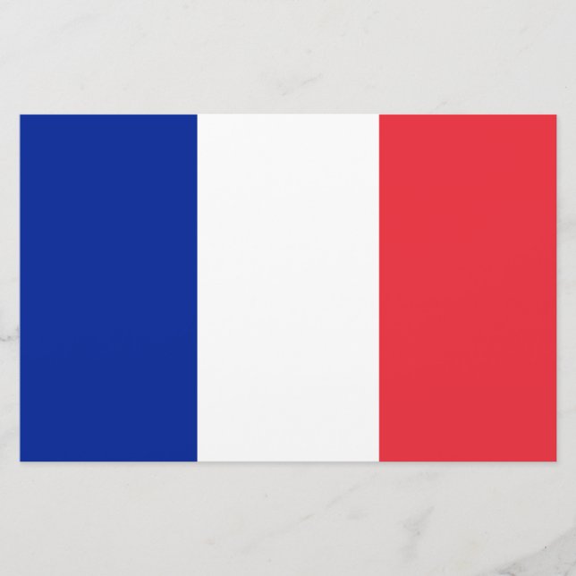 Papeterie Drapeau français (France) (Devant)